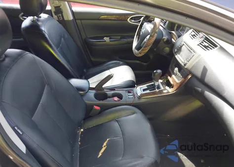 2013 Nissan Sentra Sl из США, поврежденный, VIN 3N1AB7AP1DL680490